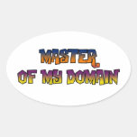 MASTER OF MY DOMAIN stickers
