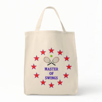 Master of Swings Tennis Canvas Bag