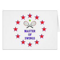 Master of Swings Tennis Cards