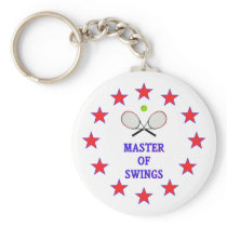 Master of Swings Tennis Key Chains