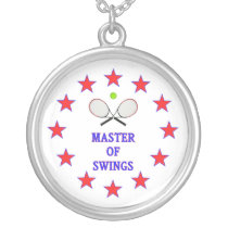Master of Swings Tennis Custom Jewelry