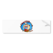 Master of the Grill Bumper Sticker
