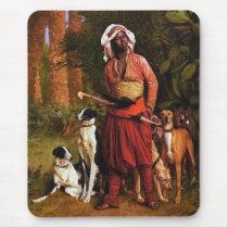 Master of the Hounds mousepads by VintagePets Master of the Hounds mousepads