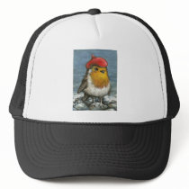 Master robin by the seashore mesh hats