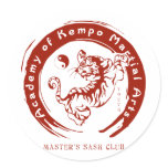 Master Sash Sticker