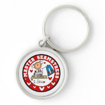 Master Seamstress T-shirts and Gifts keychains