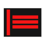 Master/Slave, Dom/Sub Flag Postcard