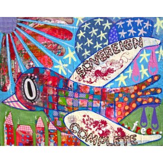 Masterbird Art Print print
