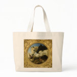Masterpiece horse & dove painting John Herring Bag