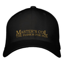 MASTER'S COIL embroidered hats