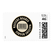 Masters Degree Priceless Postage Stamps