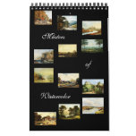 Masters of Watercolor - 2012 Art Calendar (Small)