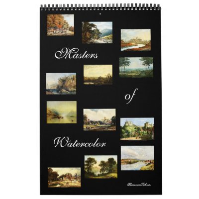 Masters of Watercolor 2012 Art Calendar (Standard)