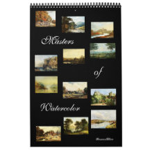 Masters of Watercolor 2012 Art Calendar (Standard)