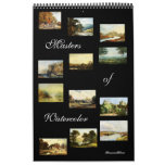 Masters of Watercolor 2012 Art Calendar (Standard)