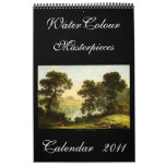 Masters - Watercolor Paintings 2011 Art Calendar!