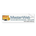 MasterWeb bumper sticker (deleted) bumper stickers by ecanus_fallen_angel MasterWeb bumper sticker (deleted) bumper stickers