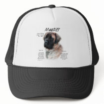 Mastiff (apricot/fluffy) History Design Mesh Hats