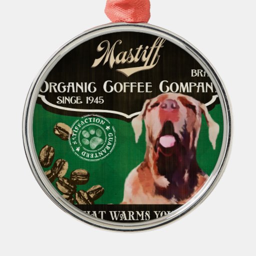 mastiff brand organic coffee company round metal mastiff brand organic coffee company round metal