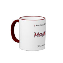 Mastiff Breathe red Mug