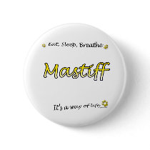 Mastiff Breathe yellow Button buttons