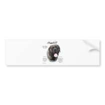 Mastiff (brindle) History Design bumper stickers