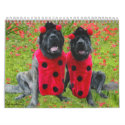 Mastiff Dress Up Calendar