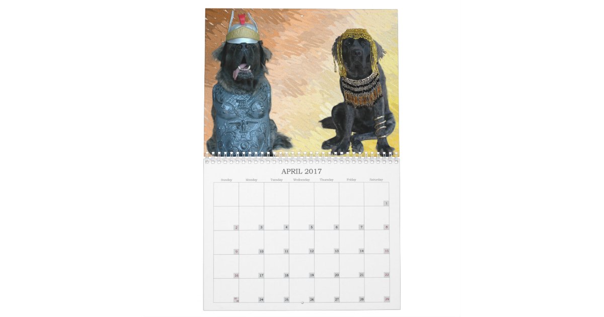 Mastiff Dress Up Calendar Zazzle