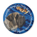 Mastiff Engraving Magnet magnet
