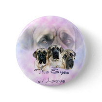 Mastiff Eyes of Love Button