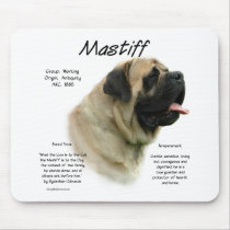 Mastiff (fawn) History Design mousepads