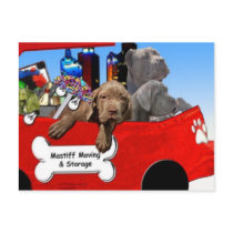 Mastiff Moving & Storage postcards by saschwar Mastiff Moving & Storage postcards