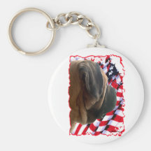 Mastiff Patriot 3 Keychain