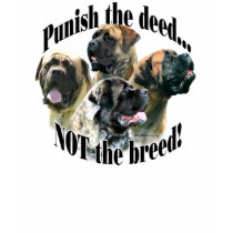 Mastiff Punish the Deed T-Shirt by MastiffStuff Mastiff Punish the Deed T-Shirt