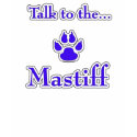 MastiffTalkblue t-shirts