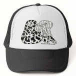 MastinPythonLogo Mesh Cap hats
