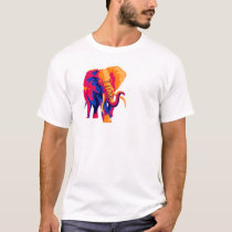 mat_savage_elephant t-shirts