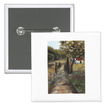 Mata da Machada - óleo - 30x40 Pinback Buttons