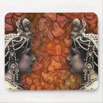 Mata Hari: "Beautiful Woman, Dangerous Spy" Mouse Pad