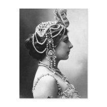 Mata Hari: "Beautiful Woman, Dangerous Spy" Post Card