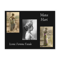 Mata Hari Post Card