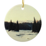 Matanuska River Christmas Ornaments