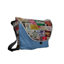 Match Books rickshaw messenger bags