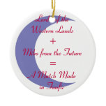 Match Made in Fanfic Christmas Ornament