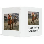 Match Race – Seabiscuit vs. War Admiral Painting Binder