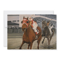 Match Race – Seabiscuit vs. War Admiral Painting Invitation