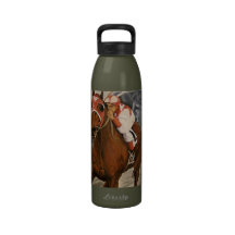Match Race – Seabiscuit vs. War Admiral Painting Drinking Bottles