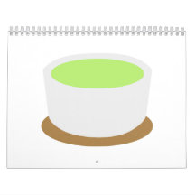 Matcha tea calendar