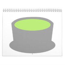 Matcha tea wall calendars