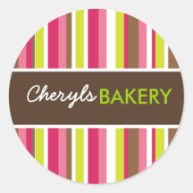 Matching Bakery Stickers
